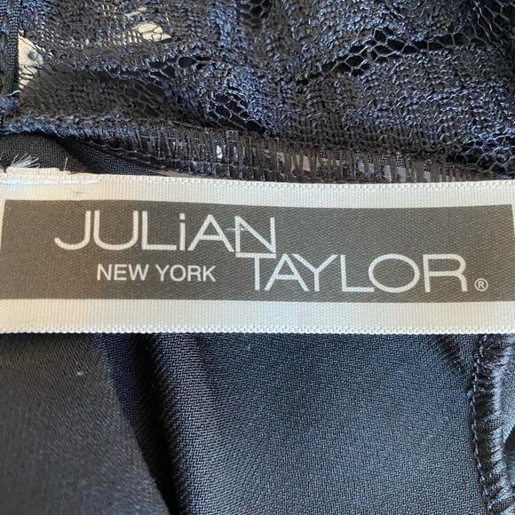 Dress black 3/4 Lace Sleeve  non wrinkle Polyester spandex blend comfortable M
C - Picture 10 of 12